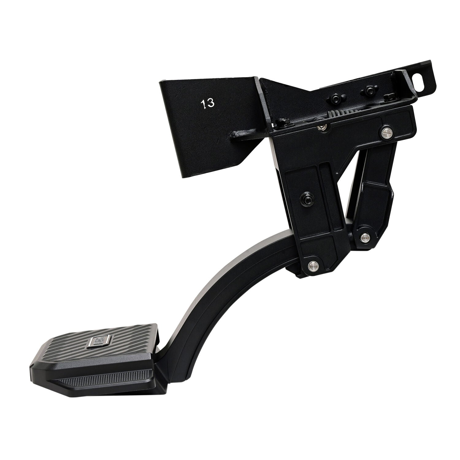 Jeep Gladiator JT 2020-2026, Westin Manual Retractable Bed Step, Small Pad Mounted on Passenger Side, Black, view 4