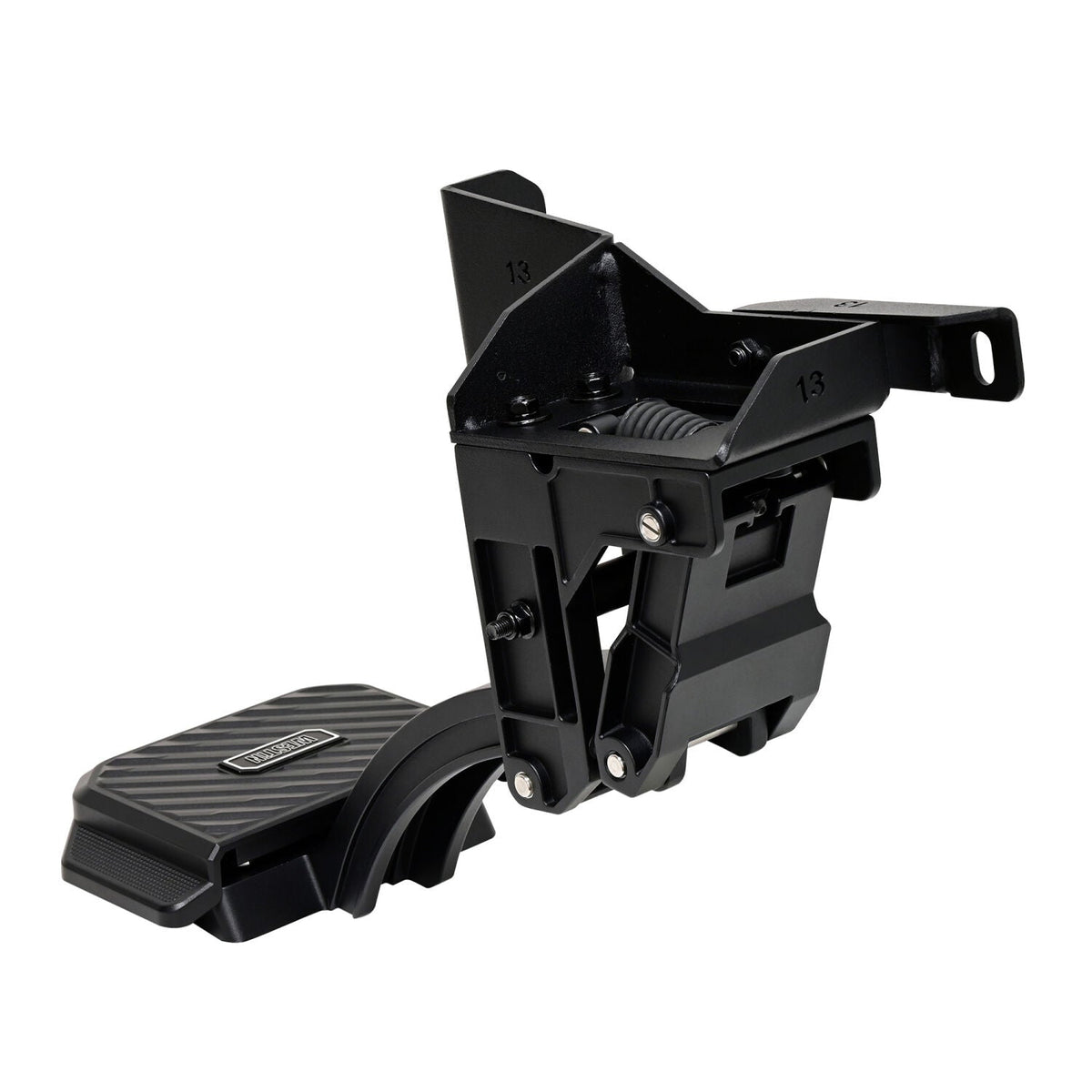 Jeep Gladiator JT 2020-2026, Westin Manual Retractable Bed Step, Small Pad Mounted on Passenger Side, Black, view 5