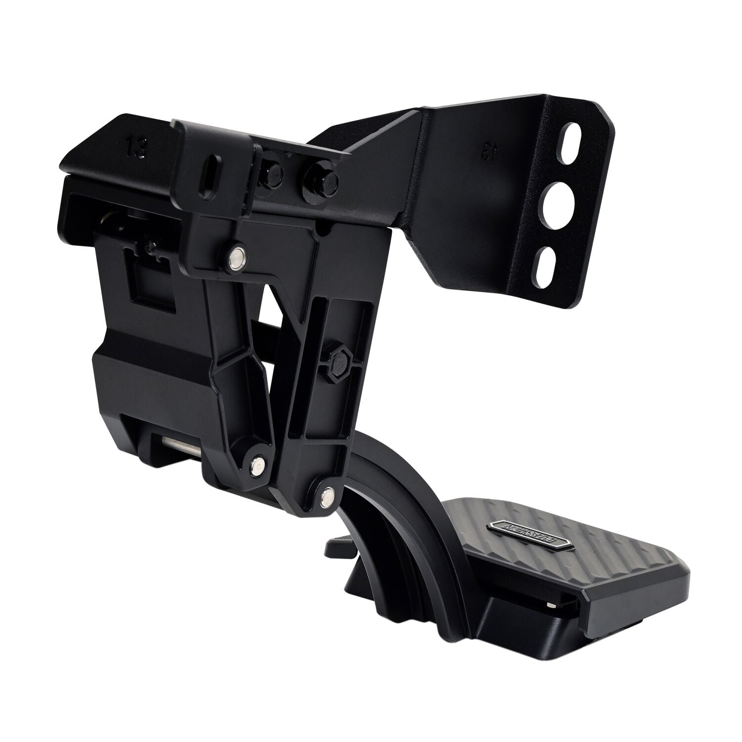 Jeep Gladiator JT 2020-2026, Westin Manual Retractable Bed Step, Small Pad Mounted on Passenger Side, Black, view 6