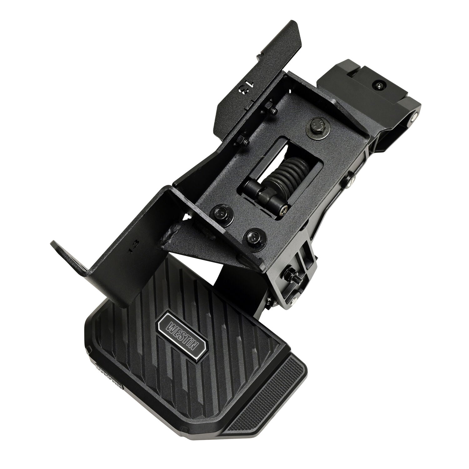 Jeep Gladiator JT 2020-2026, Westin Manual Retractable Bed Step, Small Pad Mounted on Passenger Side, Black, view 7