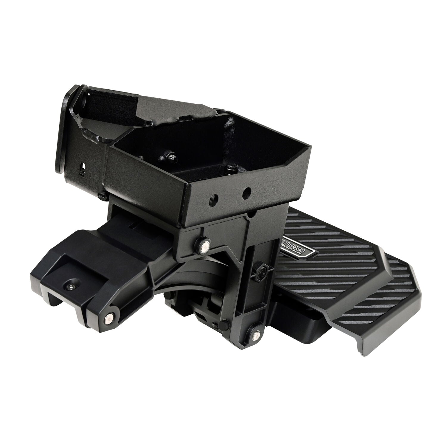 Toyota Tacoma 3rd Gen 2016-2023, Westin Manual Retractable Bed Step, Black, view 6