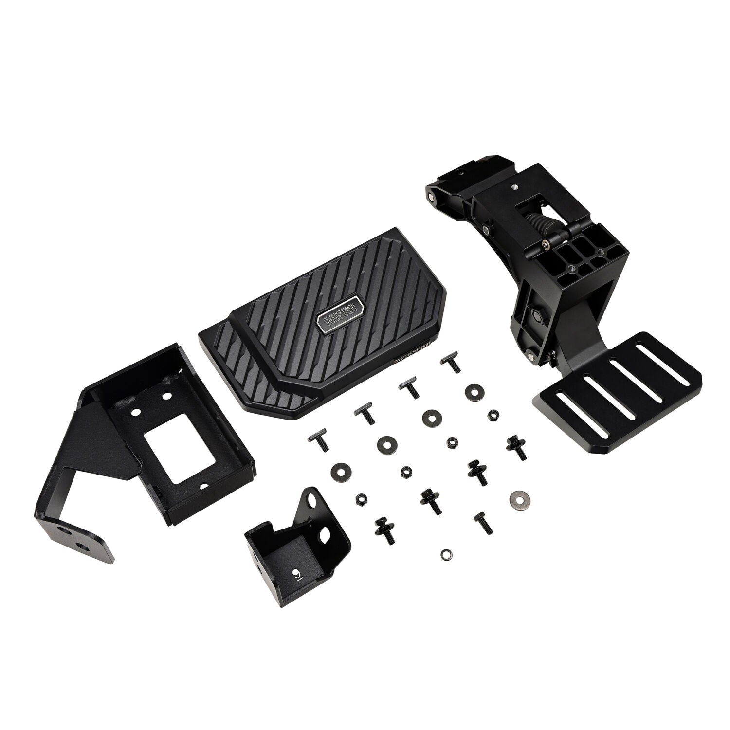 Toyota Tacoma 3rd Gen 2016-2023, Westin Manual Retractable Bed Step, Black, view 9