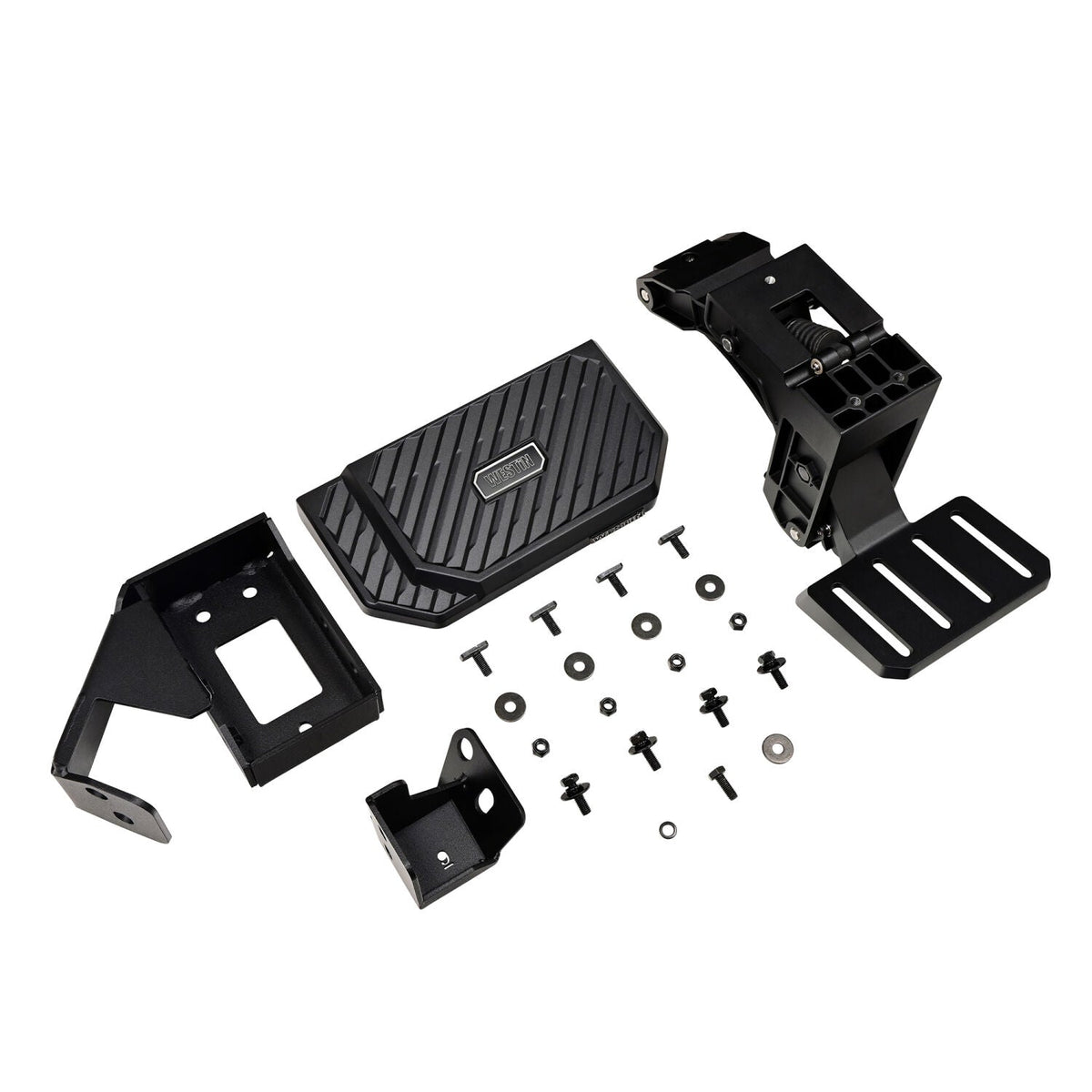 Toyota Tacoma 3rd Gen 2016-2023, Westin Manual Retractable Bed Step, Black, view 9