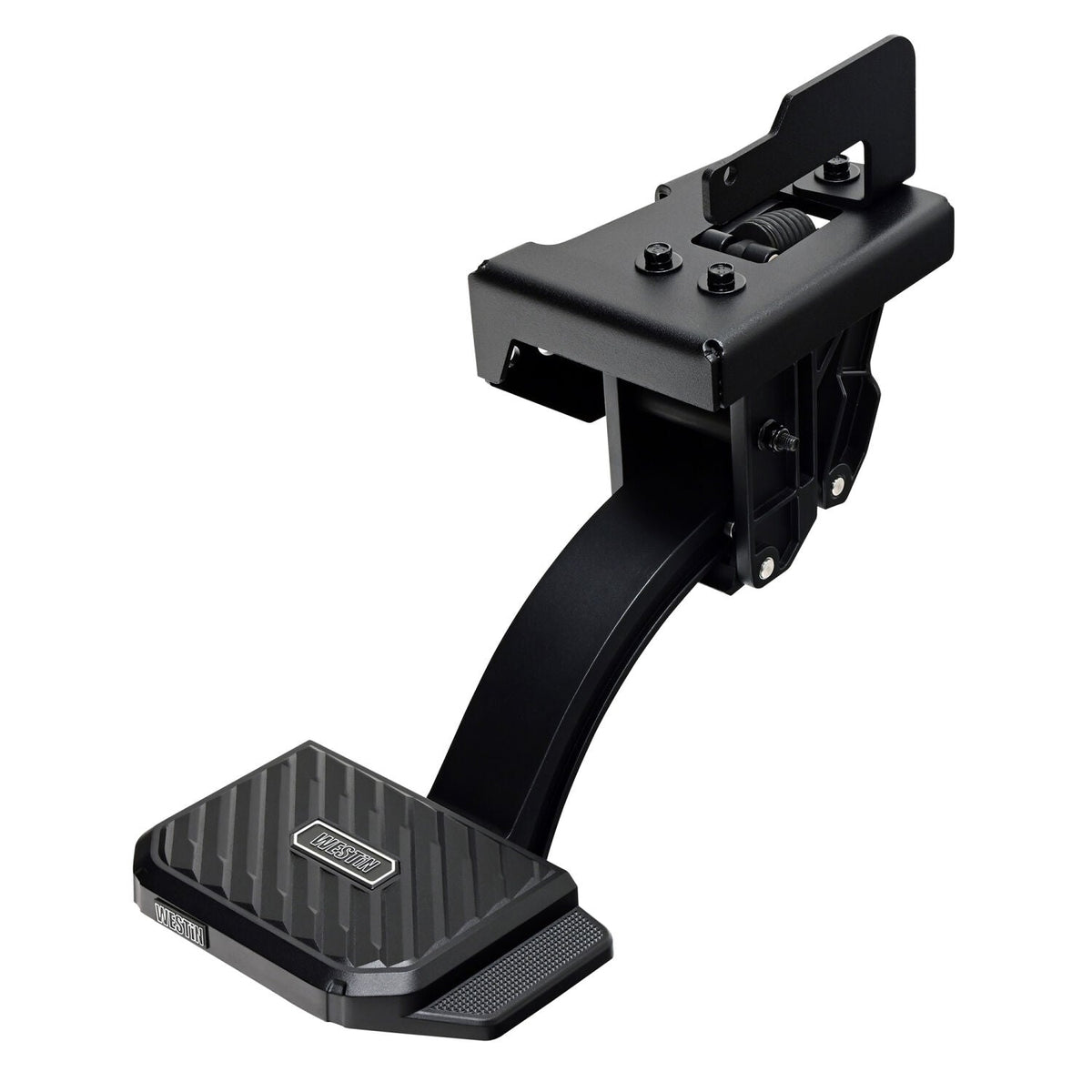 Toyota Tacoma 4th Gen 2024-2026, Westin Manual Retractable Bed Step, Small Pad Mounted on Passenger Side, Black, view 2