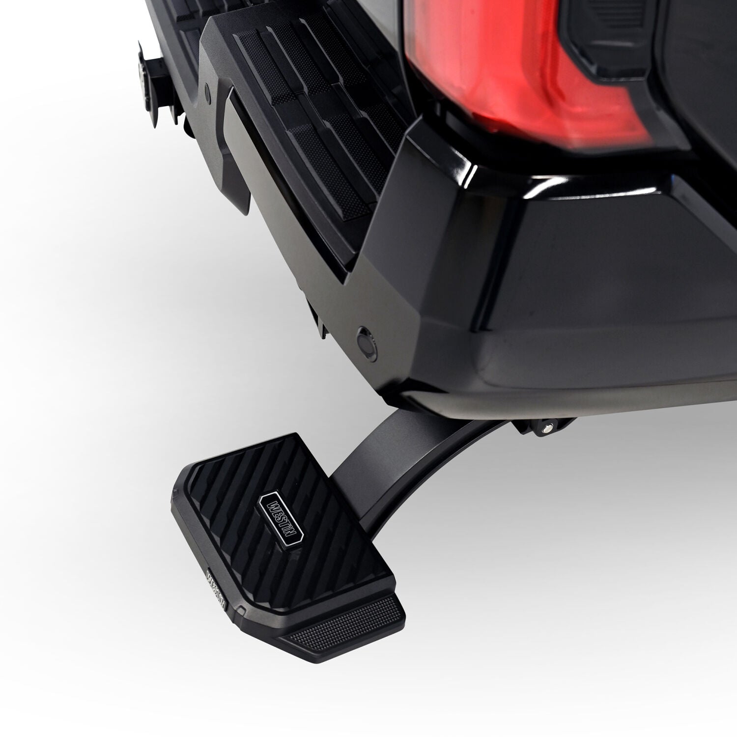 Toyota Tacoma 4th Gen 2024-2026, Westin Manual Retractable Bed Step, Small Pad Mounted on Passenger Side, Black, view 13