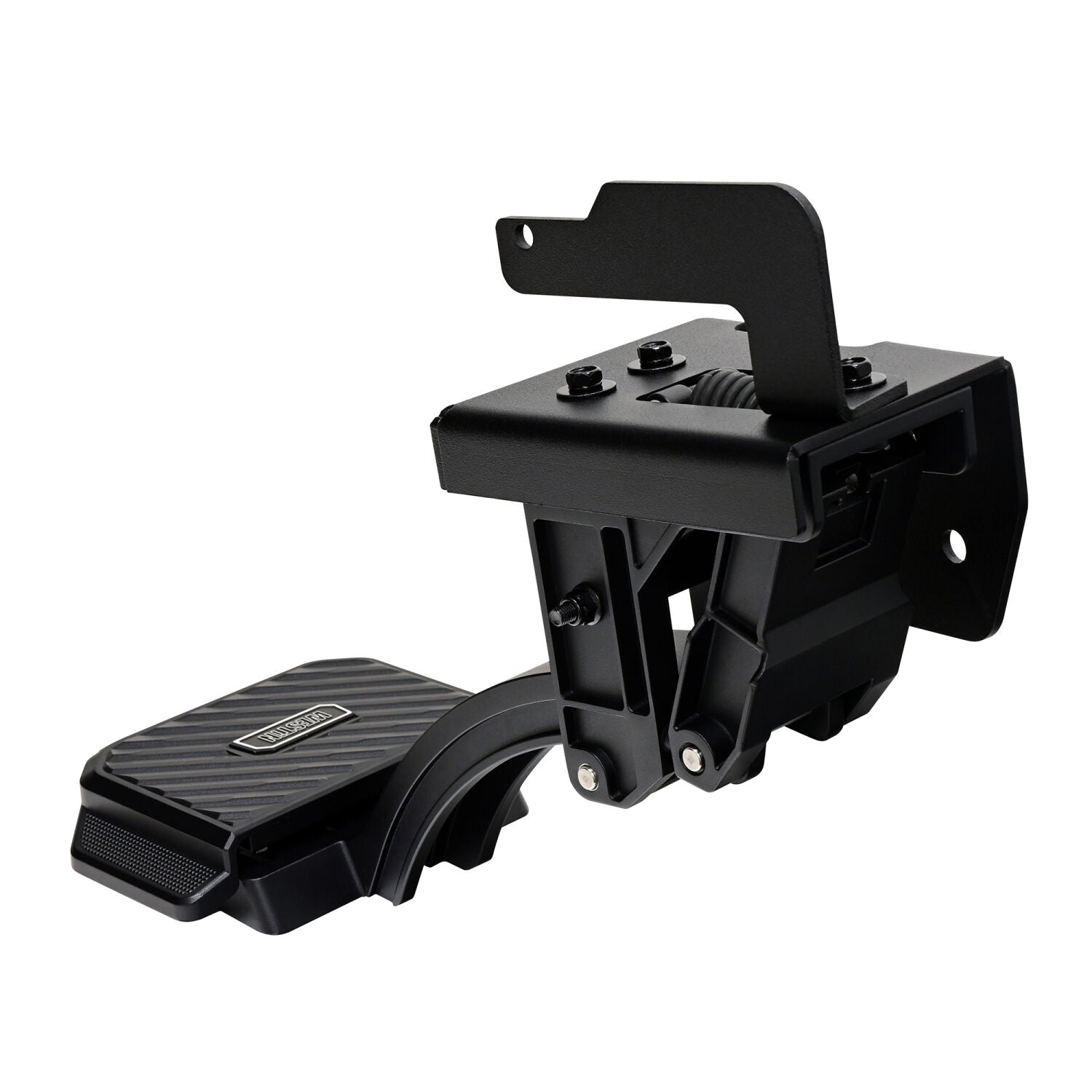 Toyota Tacoma 4th Gen 2024-2026, Westin Manual Retractable Bed Step, Small Pad Mounted on Passenger Side, Black, view 6