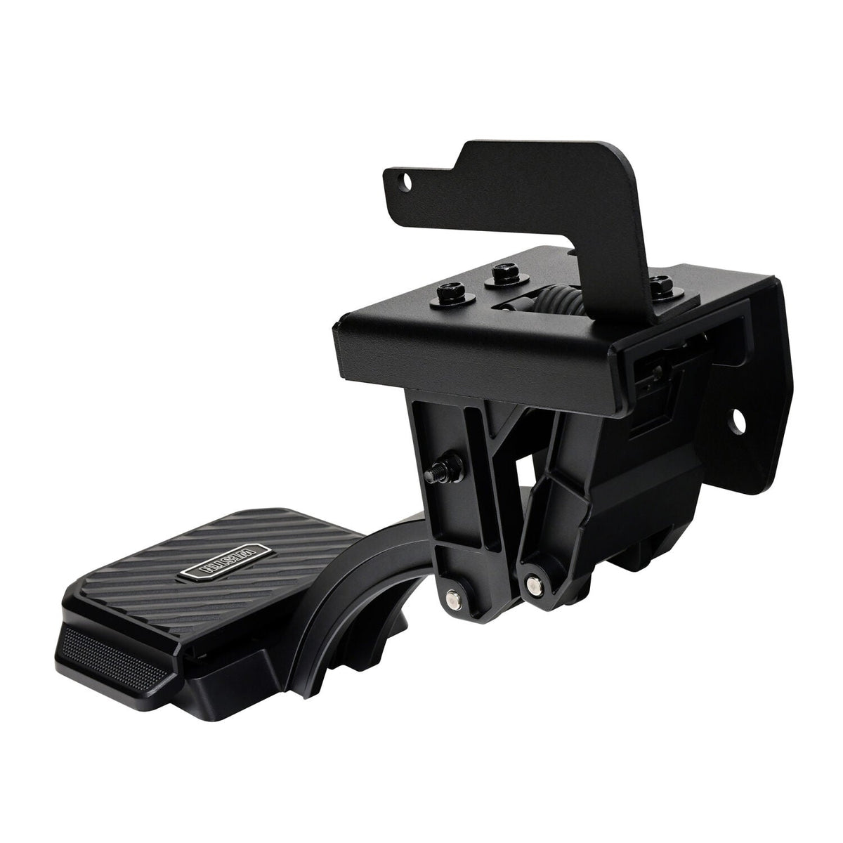 Toyota Tacoma 4th Gen 2024-2026, Westin Manual Retractable Bed Step, Small Pad Mounted on Passenger Side, Black, view 6