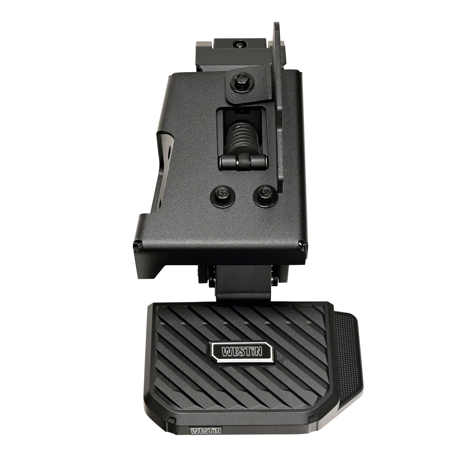 Toyota Tacoma 4th Gen 2024-2026, Westin Manual Retractable Bed Step, Small Pad Mounted on Passenger Side, Black, view 7