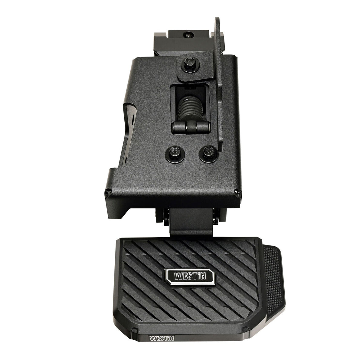 Toyota Tacoma 4th Gen 2024-2026, Westin Manual Retractable Bed Step, Small Pad Mounted on Passenger Side, Black, view 7