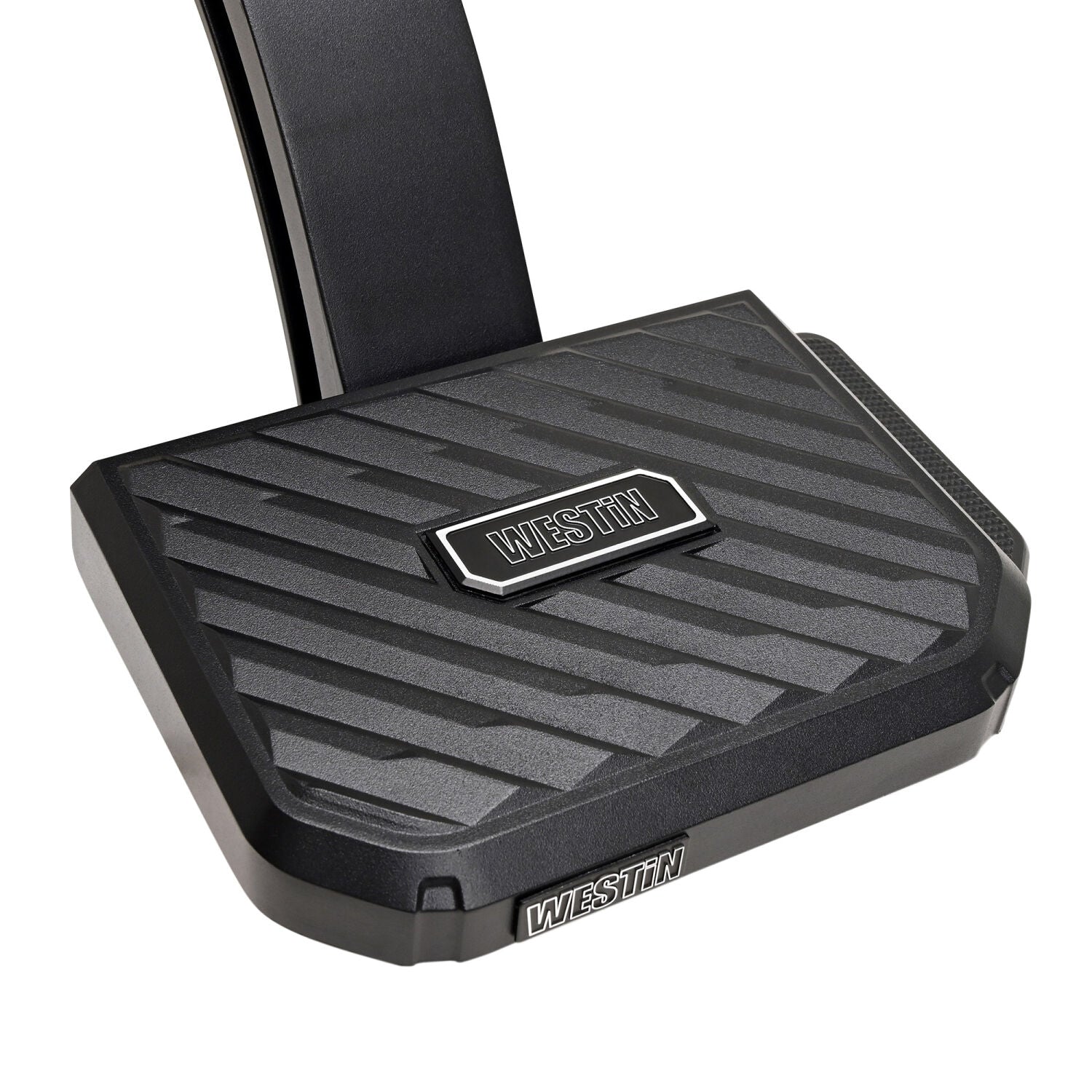 Toyota Tacoma 4th Gen 2024-2026, Westin Manual Retractable Bed Step, Small Pad Mounted on Passenger Side, Black, view 8