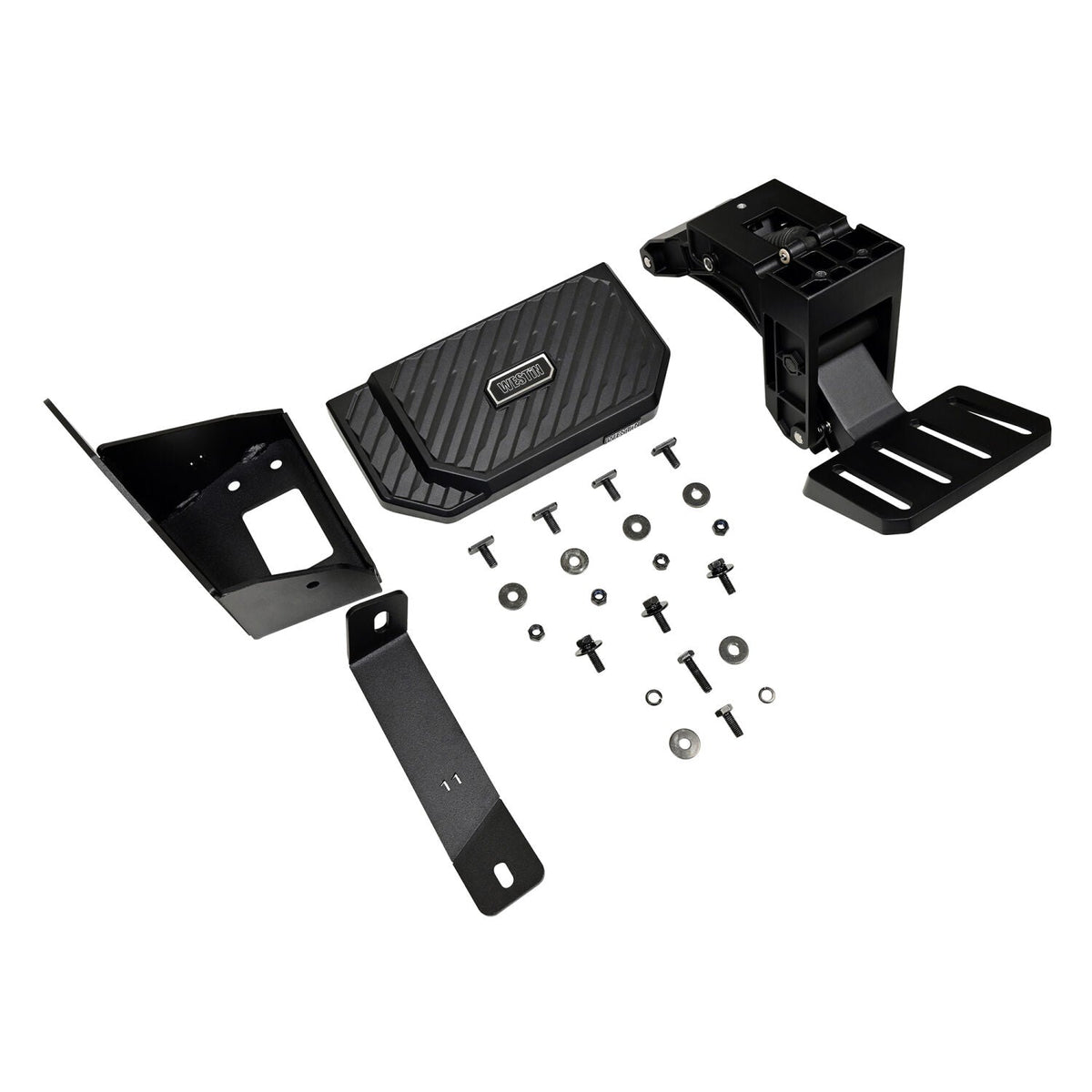 Toyota Tundra 3rd Gen 2022-2026, Westin Manual Retractable Bed Step, Black, view 9