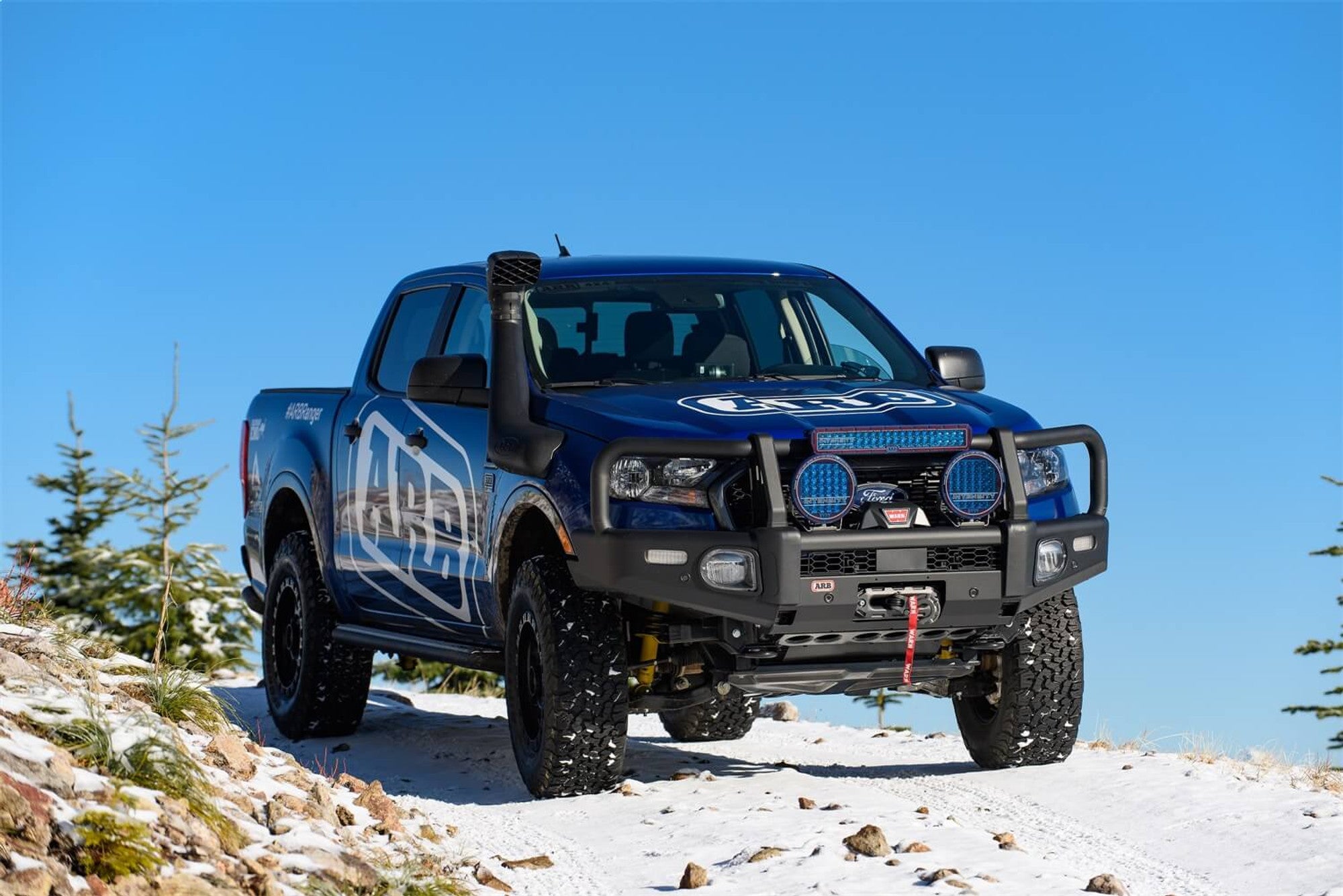 2019-23 Ford Ranger 2.3L ARB Safari Snorkel System