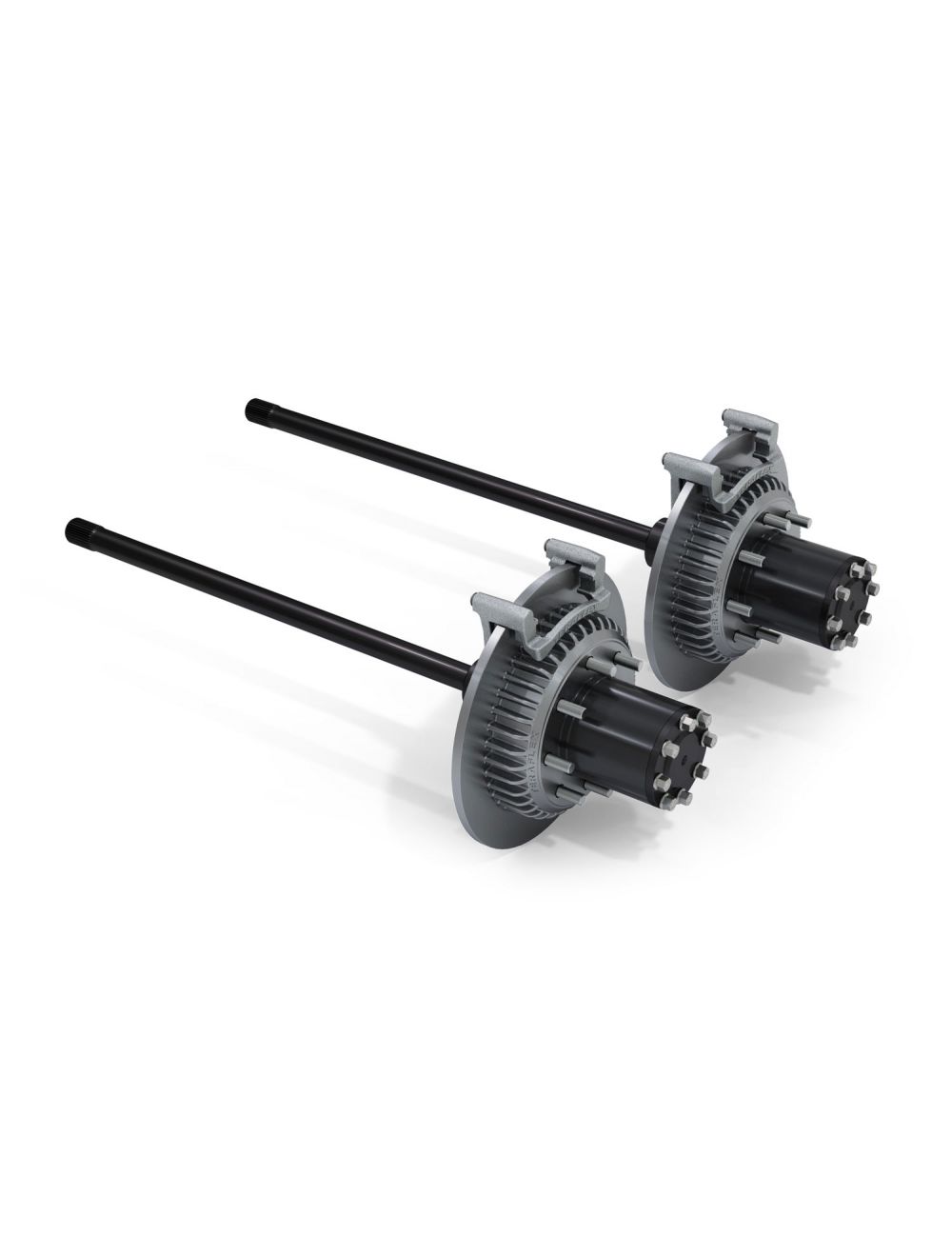 Jeep Wrangler JK 2007-2018, TeraFlex Tera CRD60 Rear Axle 8-Lug Full-Float Conversion Kit, Solid Big Rotors, 3in OD