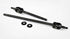 Jeep Wrangler JK 2007-2018, TeraFlex Tera44 HD Wide Front Axle Shaft Kit with Outer Stubs and U-Joints, 30-Spline
