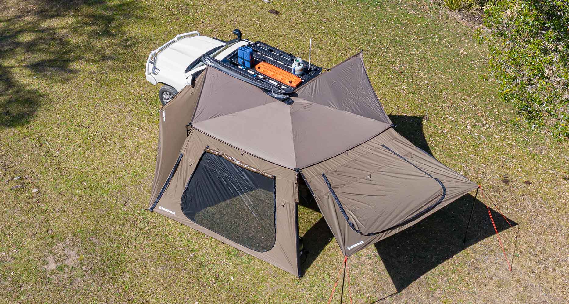 Rhino-Rack Batwing Compact Tapered Zip Extension, 84 x 117in, view 3