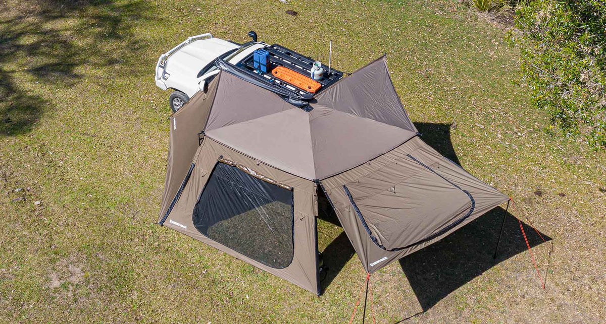 Rhino-Rack Batwing Compact Tapered Zip Extension, 84 x 117in, view 3