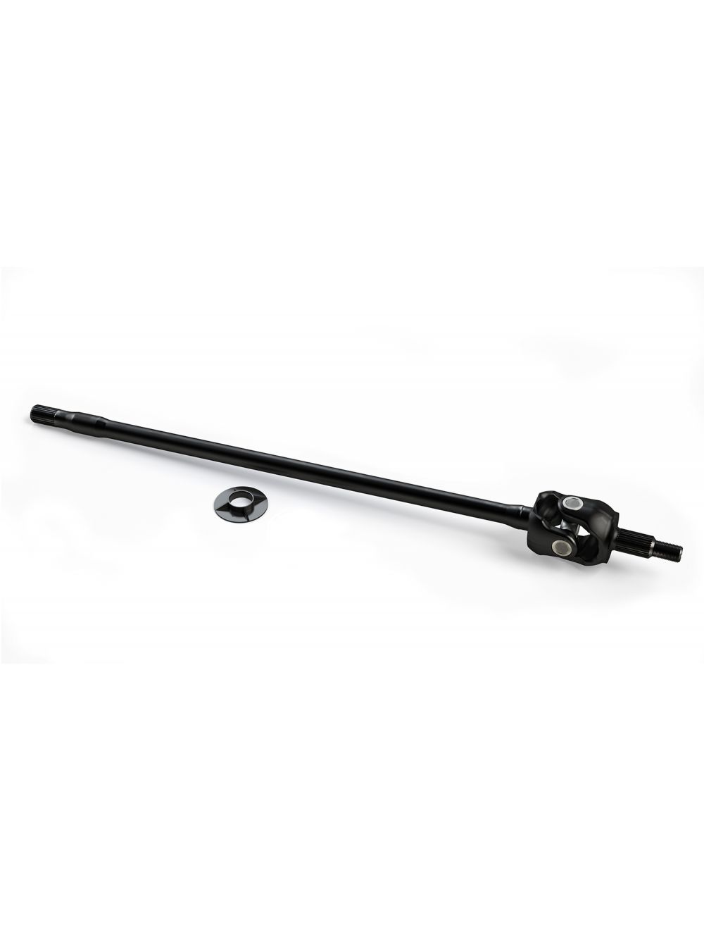 Jeep Wrangler JK 2007-2018, TeraFlex Tera30 HD Front Axle Shaft with Outer Stub Shaft and U-Joint, view 2