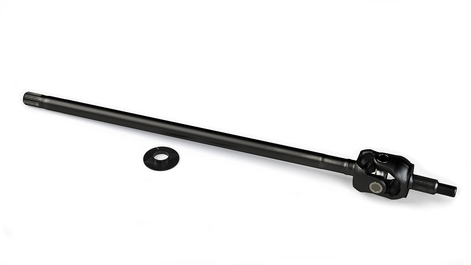 Jeep Wrangler JK 2007-2018, TeraFlex Tera44 HD Front Axle Shaft with Outer Stub and U-Joint, 30-Spline