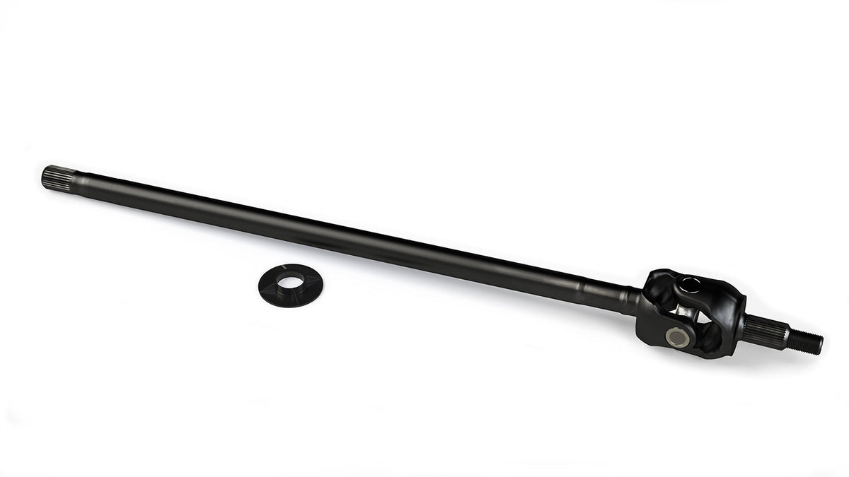 Jeep Wrangler JK 2007-2018, TeraFlex Tera44 HD Wide Front Axle Shaft with Outer Stub and U-Joint, 30-Spline