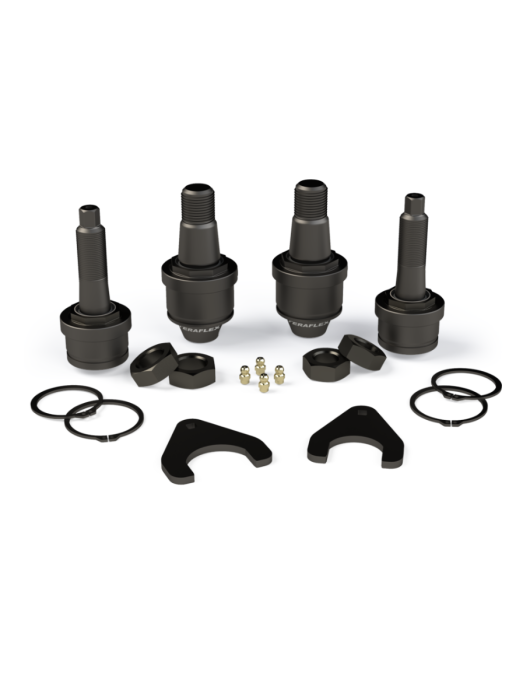 TeraFlex Tera60 HD Ball Joint Kit, Upper and Lower, Set of 4