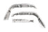 Jeep Gladiator JT 2020-2026, Combat Off Road Full Assault Aluminum Fender Kit, Front, Raw, view 3