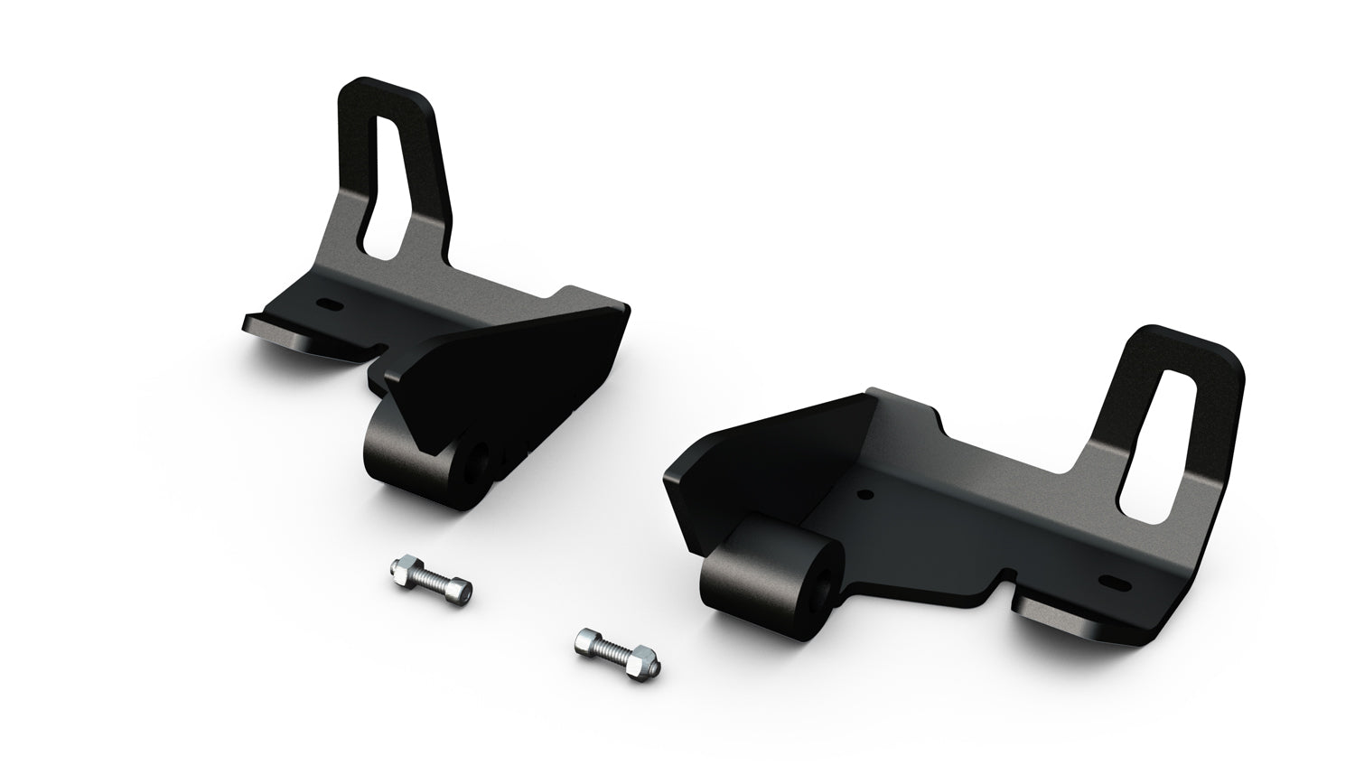 Jeep Wrangler JK 2007-2018, Falcon Bolt-On Shock Skid Plate Kit, Rear