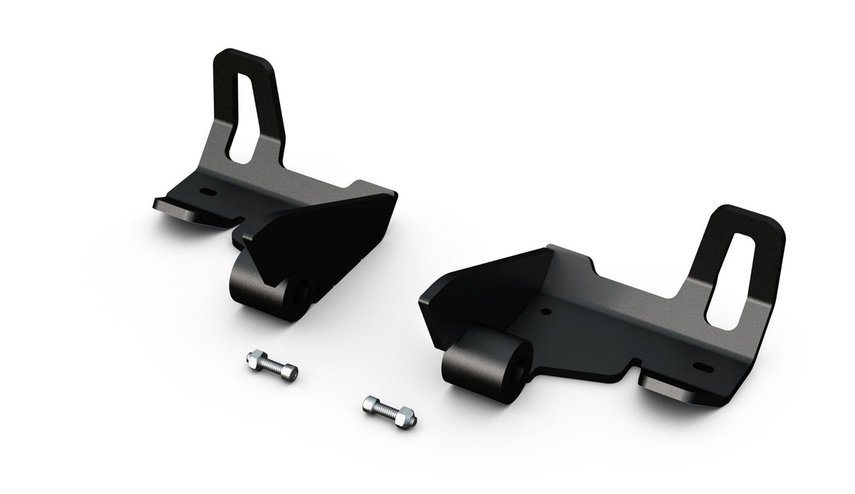 Jeep Wrangler JK 2007-2018, Falcon Bolt-On Shock Skid Plate Kit, Rear