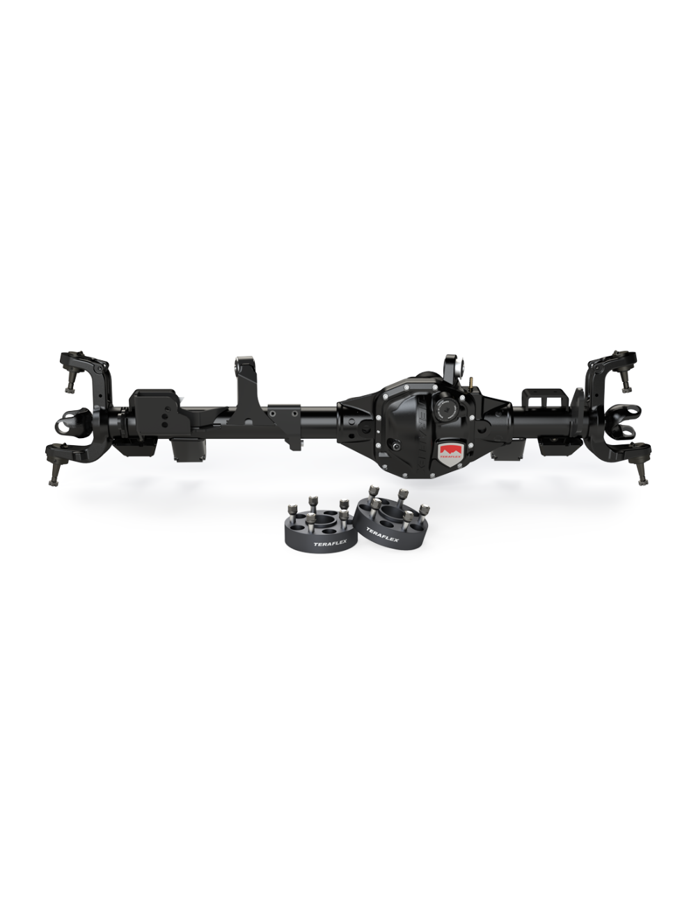Jeep Wrangler JL 2018-2026 & Gladiator JT 2020-2026, TeraFlex Tera44 HD Front Axle Housing with Coilover Brackets