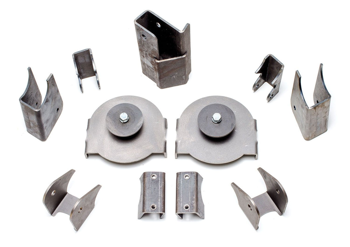 Jeep Wrangler TJ 1997-2006, TeraFlex Dana 44/Dana 60 Rear Axle Bracket Kit, 3.25in OD Tube