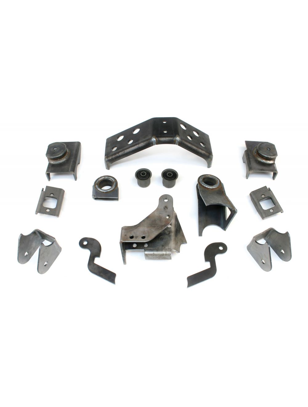 Jeep Wrangler TJ 1997-2006, TeraFlex Dana 44 Front Axle Bracket Kit, 3.25in OD Tube