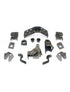 Jeep Wrangler TJ 1997-2006, TeraFlex Dana 44 Front Axle Bracket Kit, 3.25in OD Tube