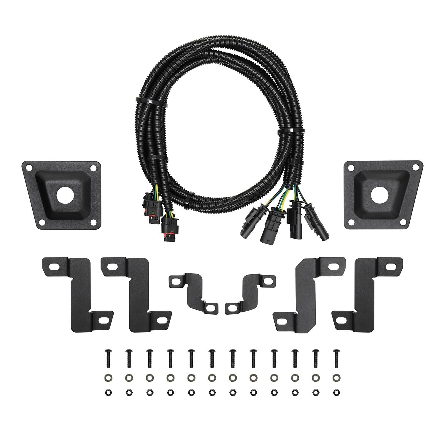 Chevrolet Silverado 1500 & GMC Sierra 1500 2019-2026, Westin Sportsman X Sensor Kit, Textured Black