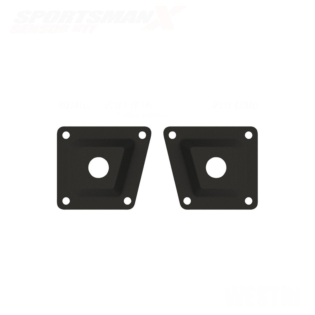 Ram 1500 2009-2018 & Ram 1500 Classic 2019-2024, Westin Sportsman X Sensor Kit, Textured Black
