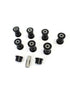 Jeep Wrangler TJ 1997-2006, TeraFlex Control Arm Bushing Rebuild Kit, Lower, Front and Rear, Both Ends, 4 Arms