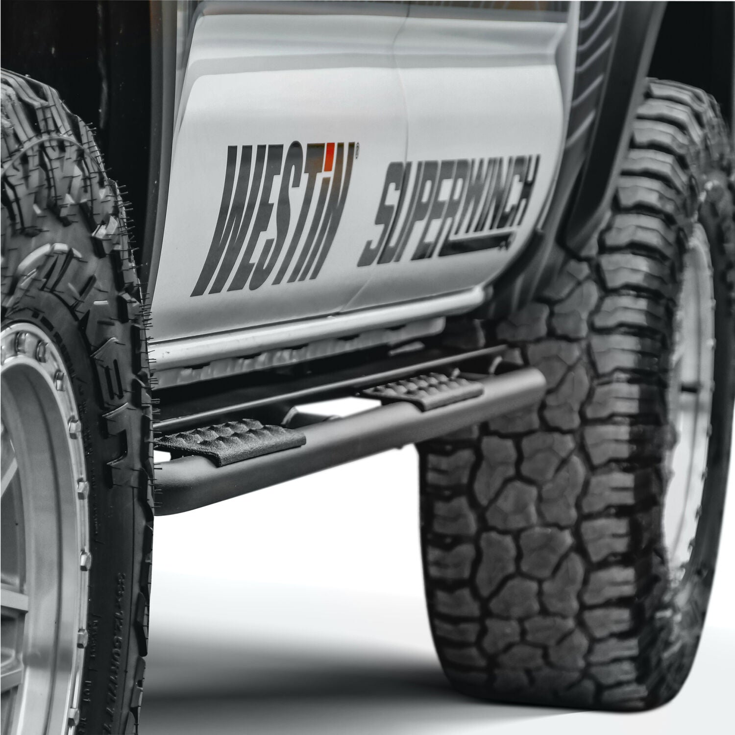 Toyota Tacoma Crew Cab 2005-2023, Westin XTS Rock Slider, Textured Black, view 13