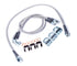 Jeep Wrangler TJ 1997-2006, TeraFlex 26in Stainless Steel Braided Brake Line Kit