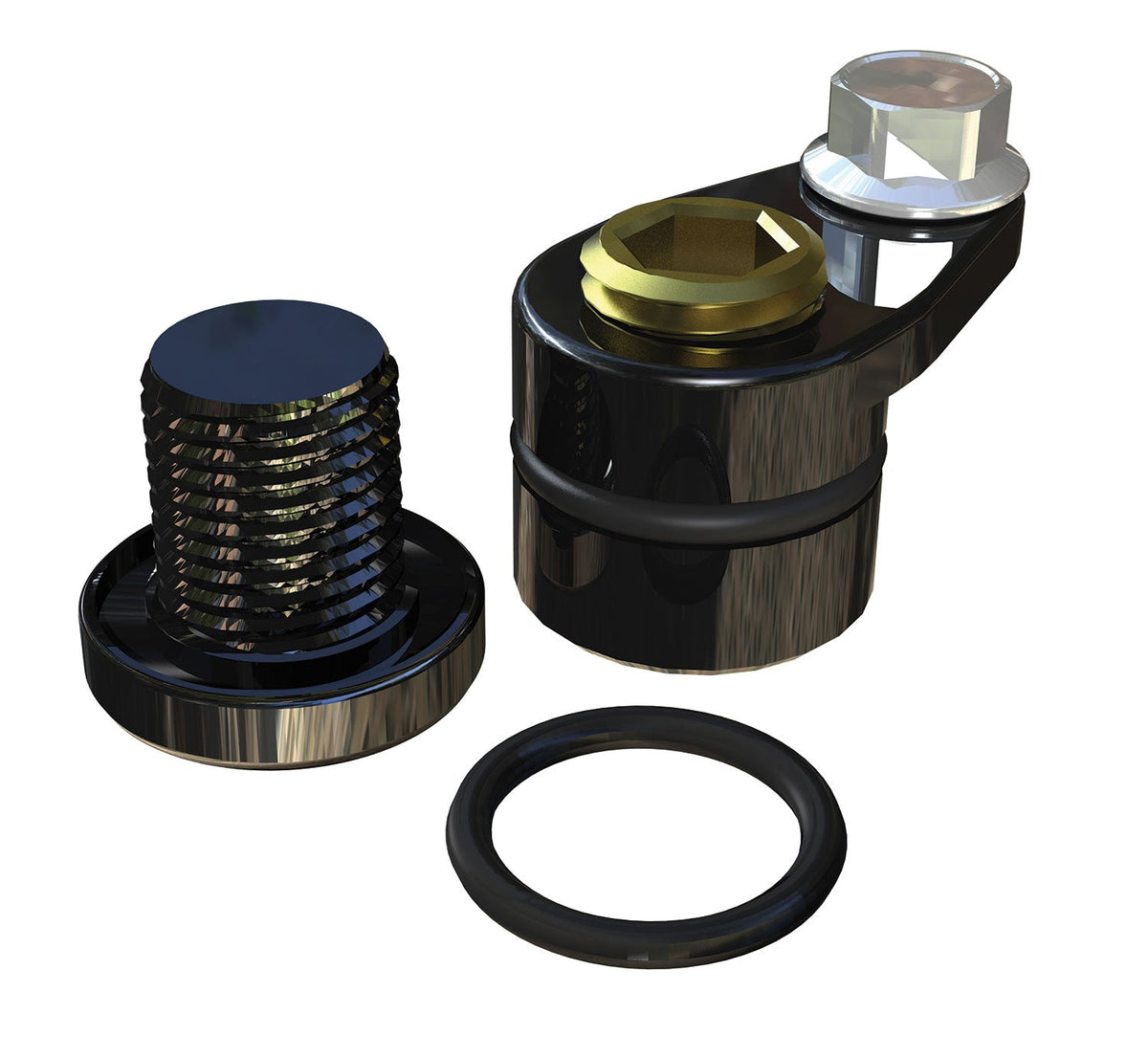 Jeep Wrangler JK 2007-2018, TeraFlex Tera44 Locker Sensor Plug and Air Line Plug Kit