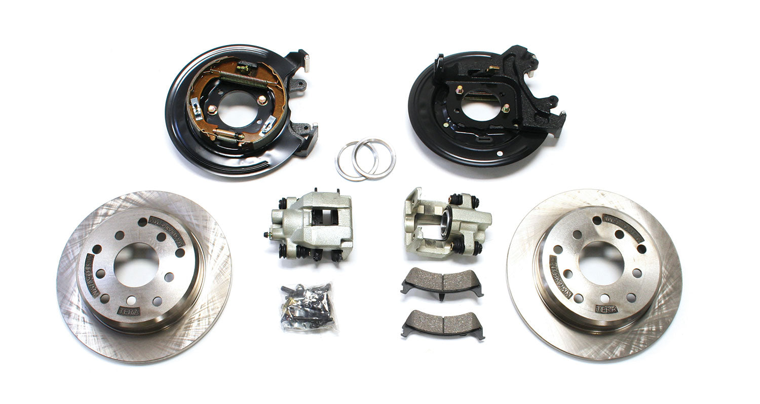 Jeep Wrangler TJ 1997-2006, TeraFlex Tera CRD60 Rear Disc Brake Conversion Kit