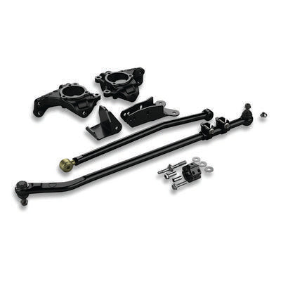 Jeep Wrangler JK 2007-2018, TeraFlex Dana 30/44 High Steer System with HD Forged Drag Link Flip Kit, No Tie Rod