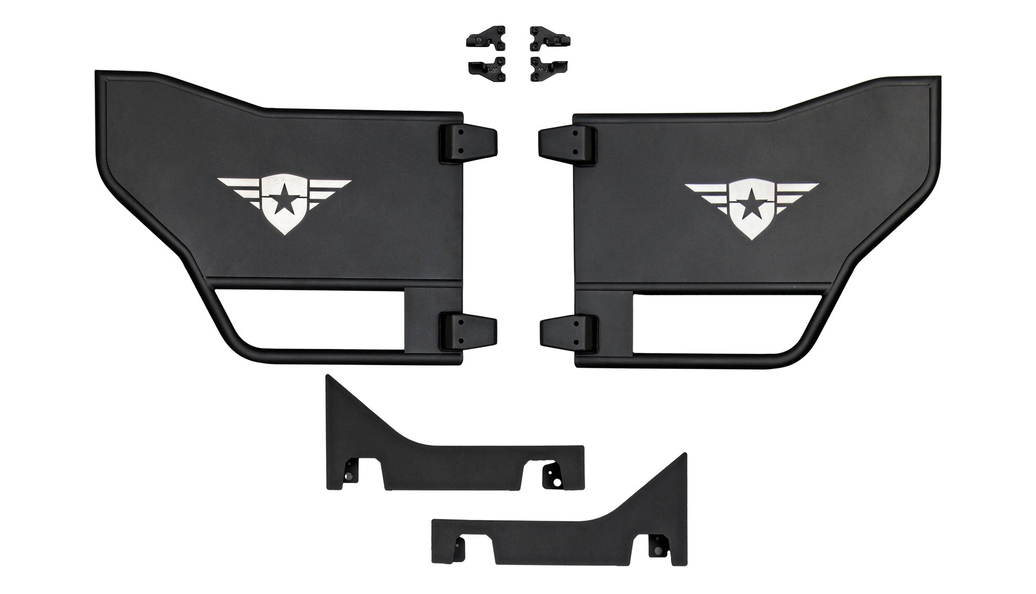Ford Bronco 6th Gen 4-Door 2021-2026, Combat Off Road Mission Tube Doors, Rear Pair