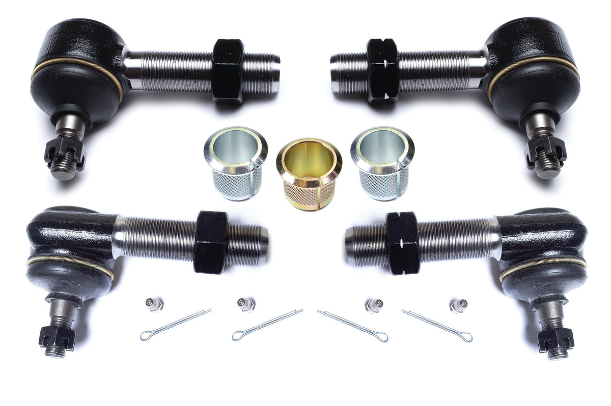 Jeep Wrangler TJ 1997-2001, TeraFlex High Steer Drag Link and Tie Rod End Replacement Kit with Insert Sleeves