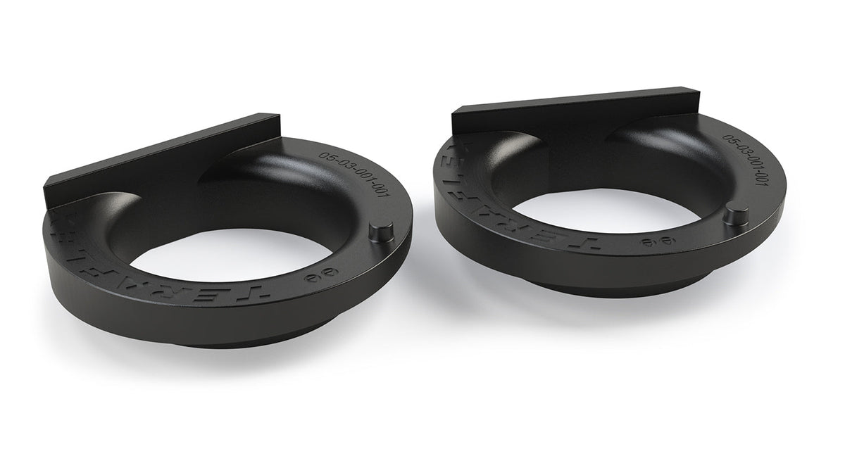 Jeep Wrangler JL 2018-2026 & Gladiator JT 2020-2026, TeraFlex HD Front Lower Coil Spring Perches, Pair