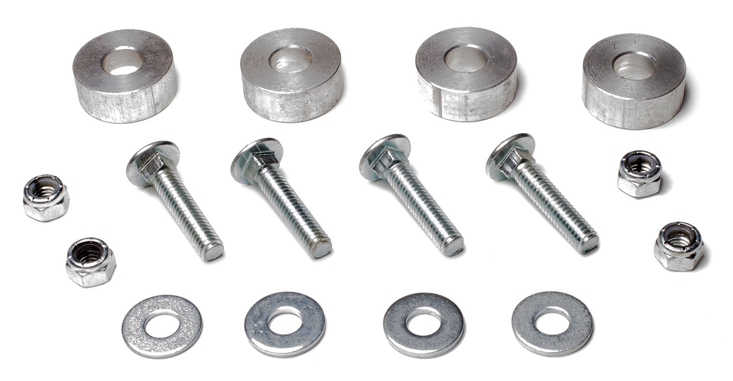 Jeep Wrangler TJ 1997-2006, TeraFlex HD Gas Tank Skid Plate Spacer Lowering Kit