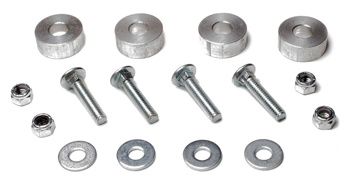 Jeep Wrangler TJ 1997-2006, TeraFlex HD Gas Tank Skid Plate Spacer Lowering Kit