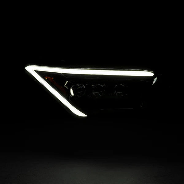 2024-25 Toyota Tacoma/4Runner AlphaRex NOVA-Series LED Headlights - Alpha Black