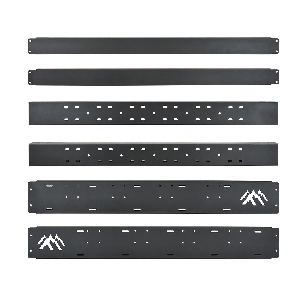 Westin Overland Cargo Rails, 45in, Textured Black, view 2