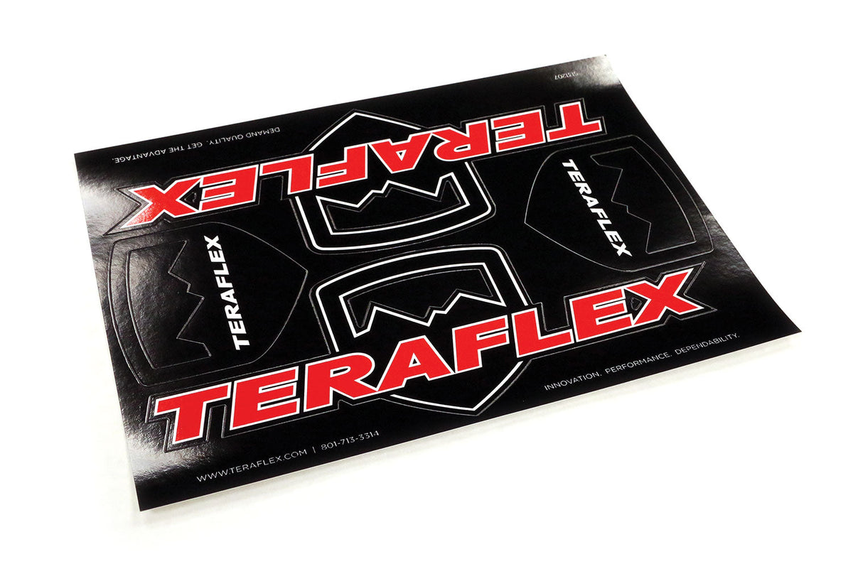 TeraFlex Sticker Sheet, 6in x 8in