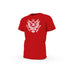 TeraFlex Men's Great Seal of TeraFlex T-Shirt, Distressed Americanized Graphic, Red