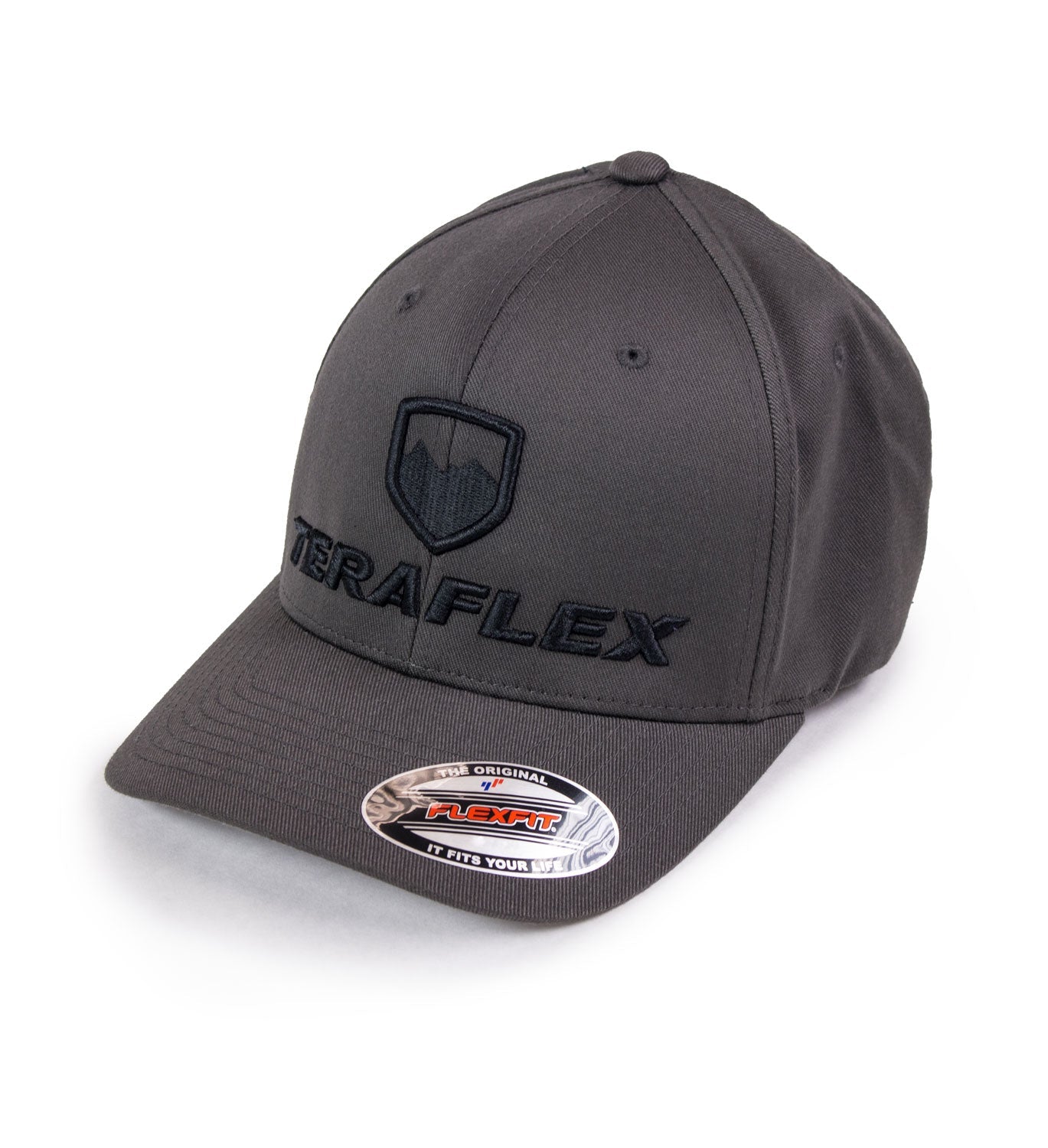 TeraFlex FlexFit Curved Visor Hat, view 5