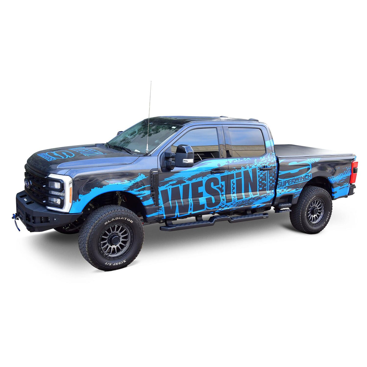 Ford F-150 2015-2026 & F-150 Lightning 2022-2025 & F-250/350/450/550 Super Duty 2017-2026, Westin HDX Running Boards, Crew Cab
